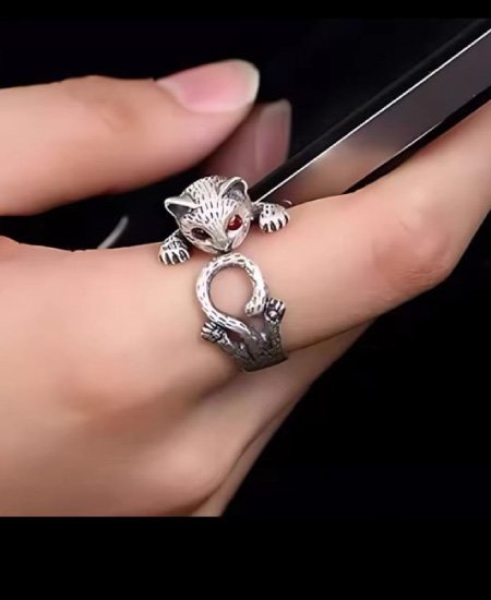 jungle tree 925 sterling silver cat rings 1.jpg