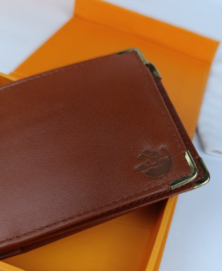 jungle tree golden tip brown leather wallet 1.jpg