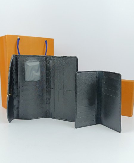 lv black ladies wallet 2pc 4.jpg