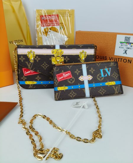 lv ladies hand carry 3pc brown 1.jpg
