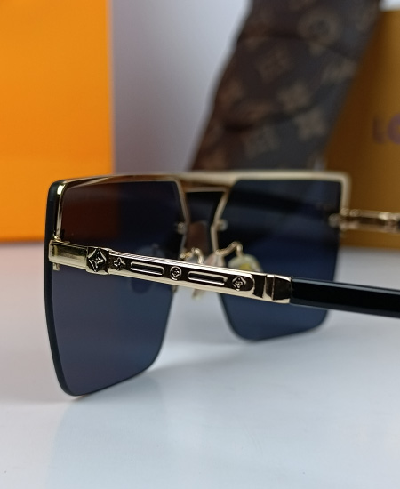 lv sunglasses shield golden black lv031 6.jpg