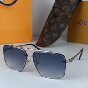 lv sunglasses square silver lv28 1.jpg