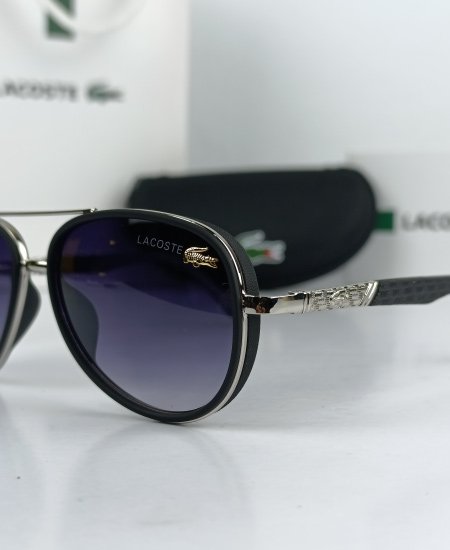 lacoste aviator sunglasses silver lac024 1.jpg