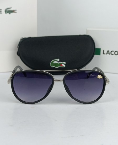 lacoste aviator sunglasses silver lac024 6.jpg