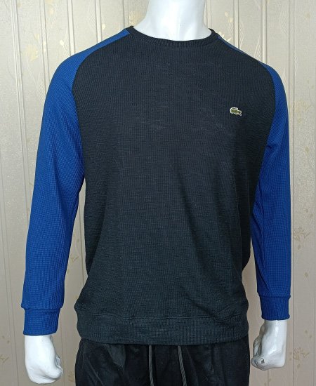 lacoste sweatshirts black blue 2.jpg