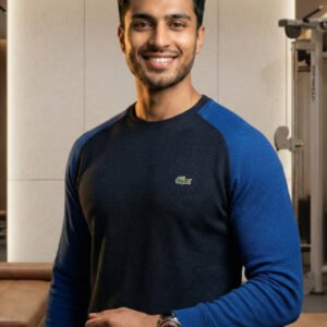 lacoste sweatshirts black blue.jpg
