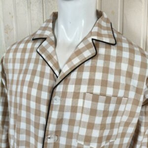 light brown check zara mens night suit 1.jpg