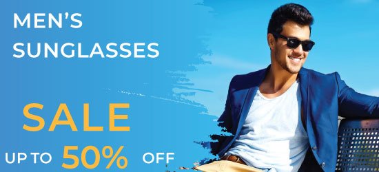 mens sunglasses banner