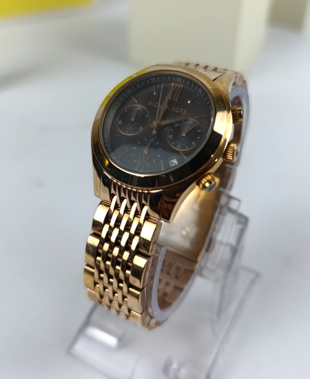 michael kors mk5775 rose gold mk watch black 1.jpg