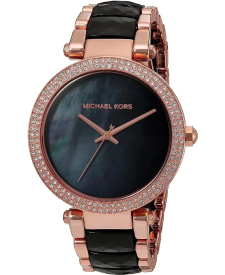 michael kors parker womens black watch mk6414 2.jpg