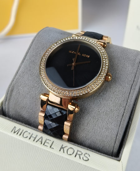 michael kors parker womens black watch mk6414 3.jpg