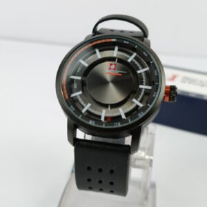 never stop hidden black leather strap mens watch 1.jpg