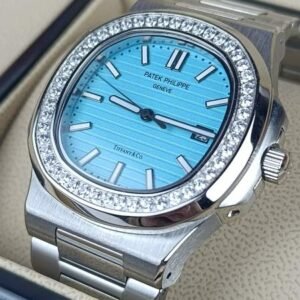 patek philippe watch nautilus dimonds tiffany co blue dial limited edition watch 1.jpg