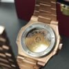 patk phlipe nautilus rose gold black dail watch 3.jpg