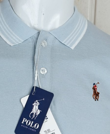 polo ralph lauren polo shirts ice blue 5.jpg
