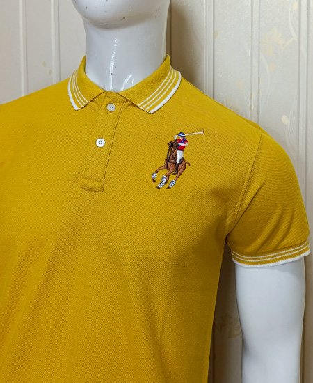 polo ralph lauren polo shirts mustard.jpg