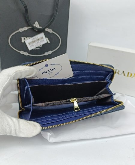 prada ladies wallet blue 2.jpg