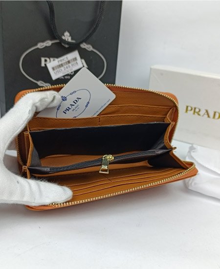 prada ladies wallet brown 3.jpg