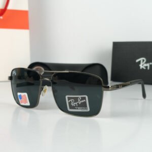 ray ban sunglasses gun metal square 2.jpg