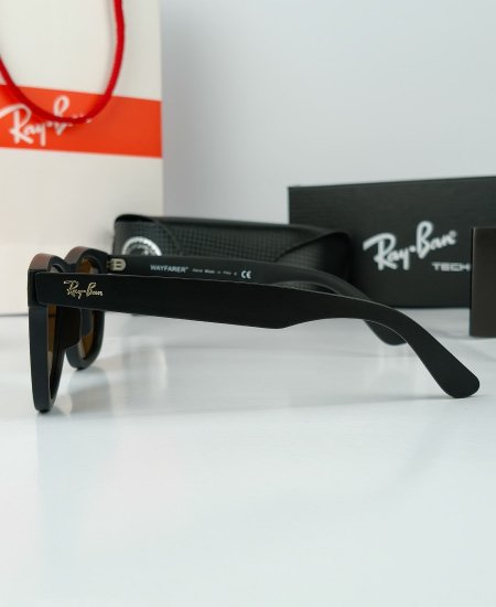ray ban wayfarer sunglasses brown polarized rb2140 4.jpg