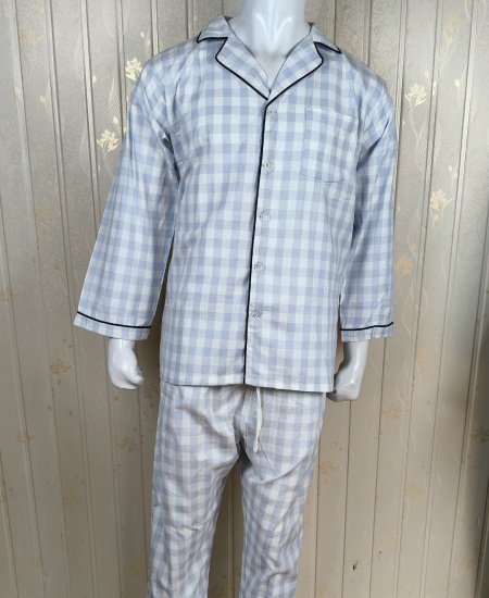 sky blue check zara mens night suit 2.jpg
