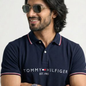 tommy hilfiger black polo shirt 1.jpg
