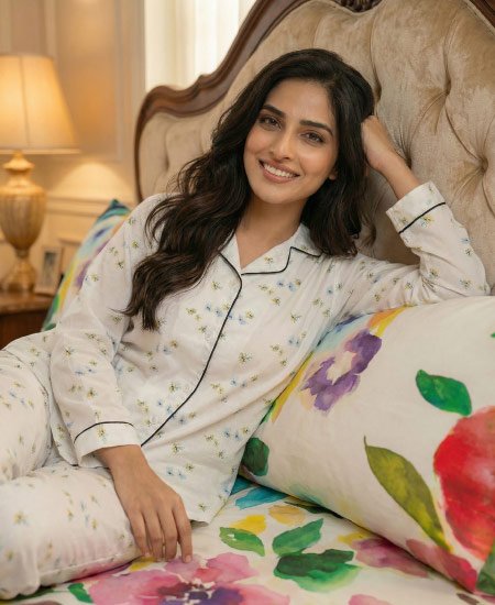 zara ladies night suit honey bee 1 1.jpg
