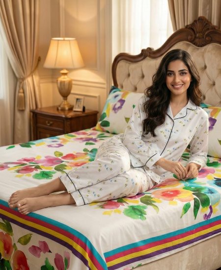zara ladies night suit honey bee 3 1.jpg