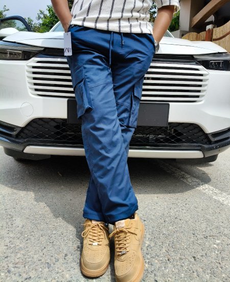 zara self blue cargo trousers 1.jpg