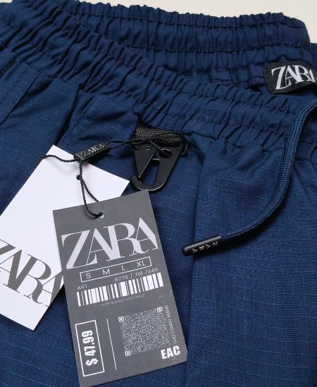 zara self blue cargo trousers 5.jpg