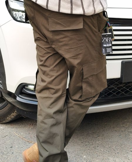 zara self green cargo pant 3.jpg